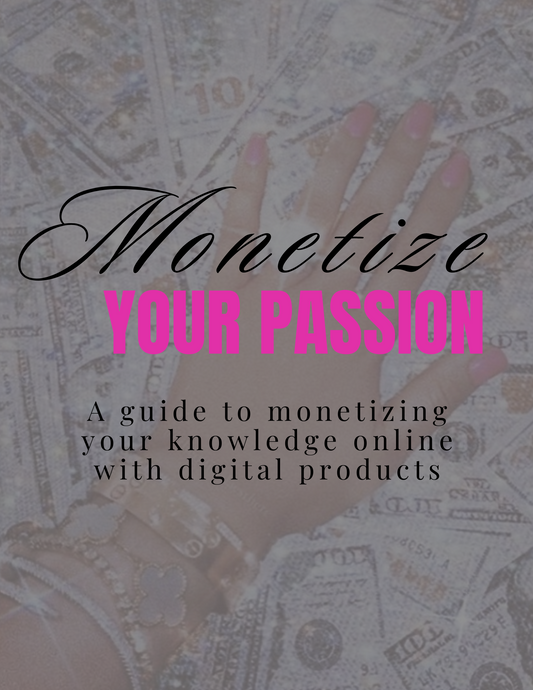 Monetize Your Passion PLR (Ebook)